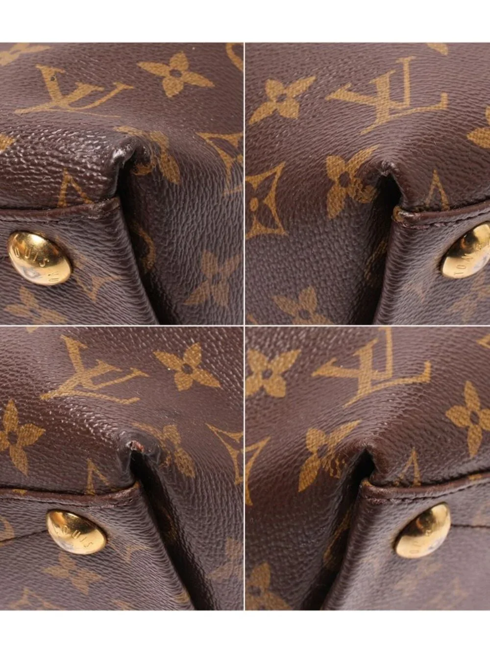 Louis Vuitton 2-Way Shoulder Bag Crossbody Tote MM Monogram